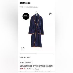 BRAND NEW - Never Worn Brooks Brothers Robe